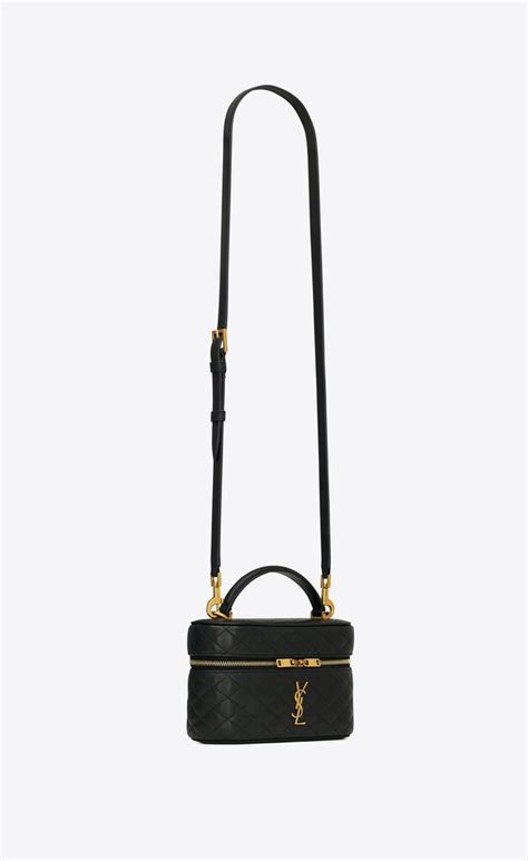 ysl micro gaby bag|GABY micro vanity bag in lambskin .